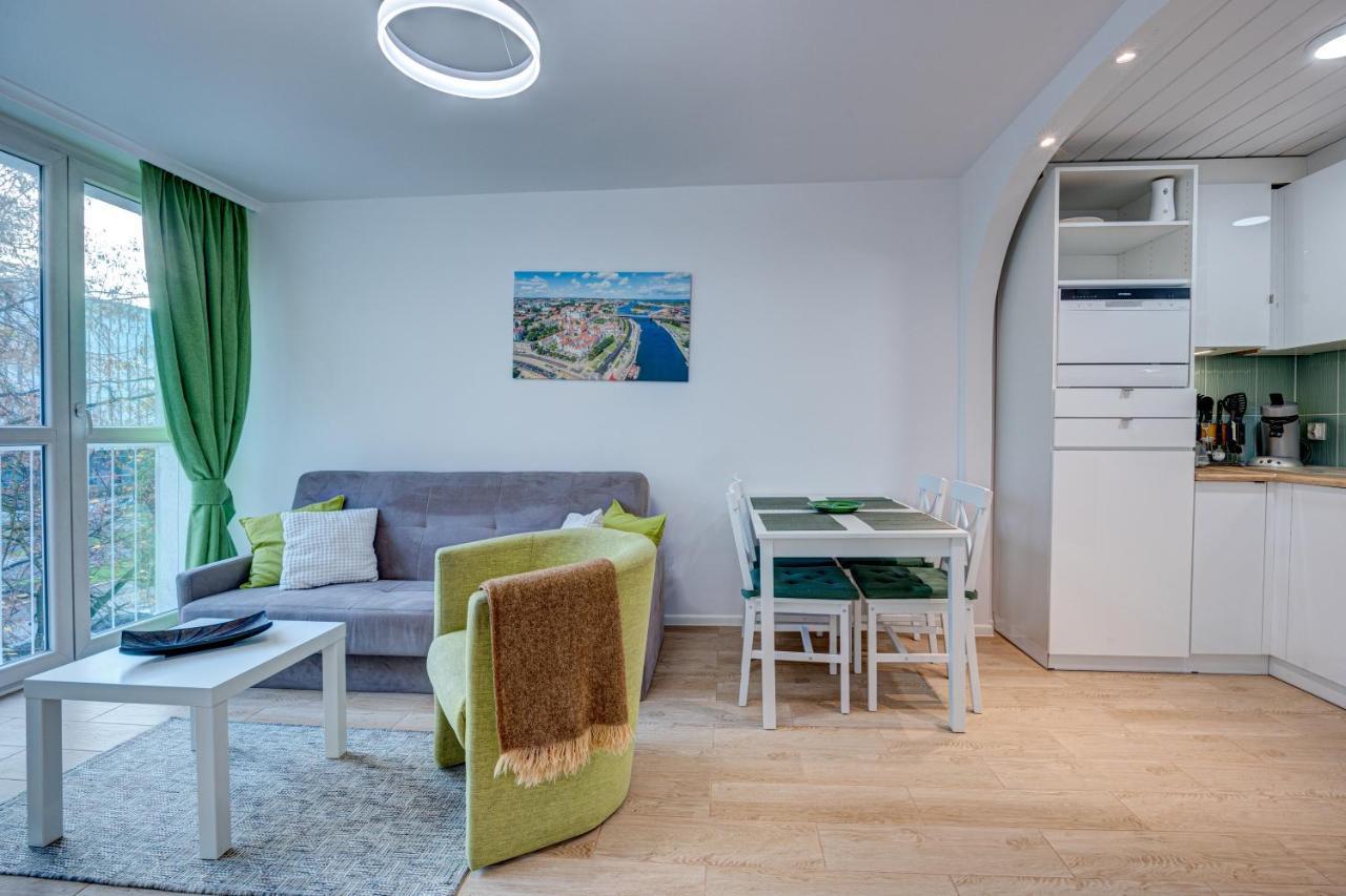 Appartement Aleda Galaxy à Szczecin Extérieur photo